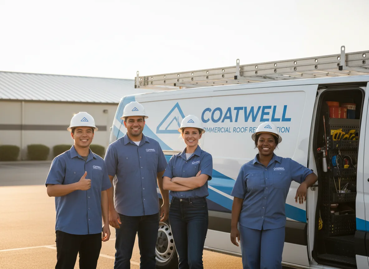 Commercial roof coating company in Axis, AL